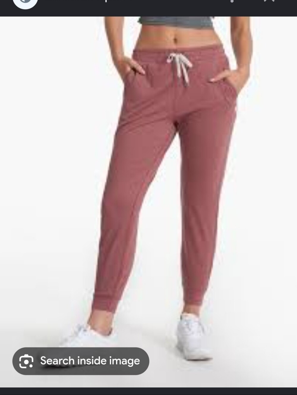 Vuori Women's Joggers in Dusty Rose Sz Large